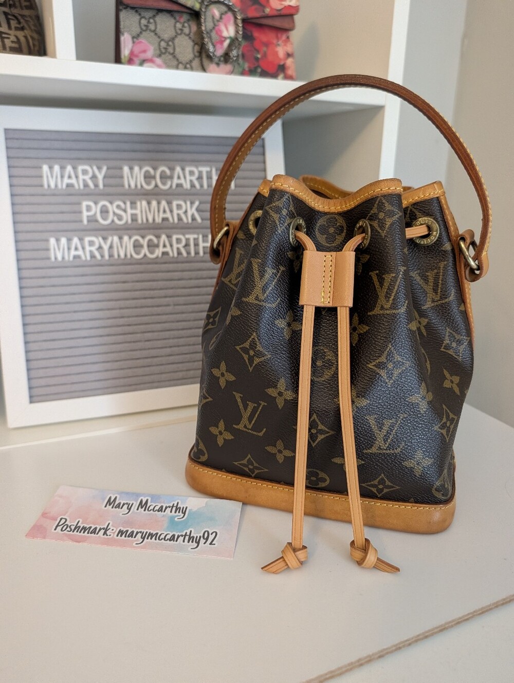 Louis Vuitton Monogram Mini Noe